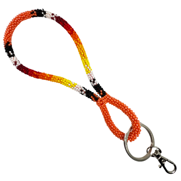 Four D Fire Pattern Wrist Lanyards