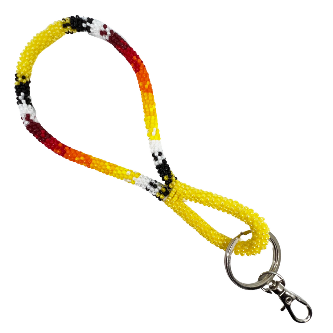 Four D Fire Pattern Wrist Lanyards