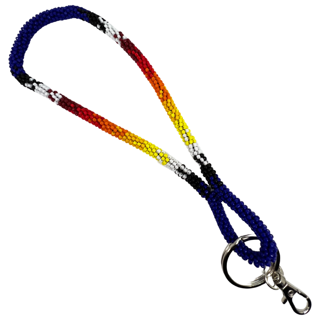 Four D Fire Pattern Wrist Lanyards