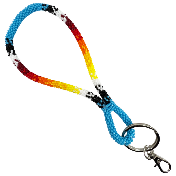 Four D Fire Pattern Wrist Lanyards