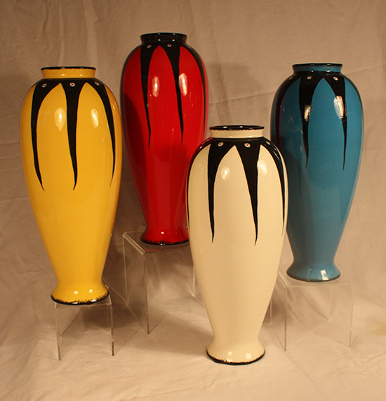 Red & White Studios Large Morning Star Vase