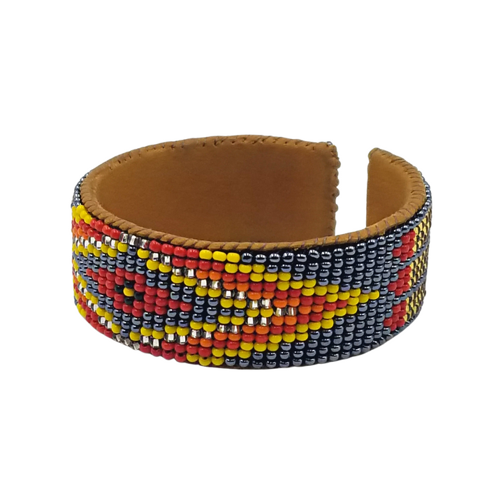 Tribal Roots Small Beaded Cuffs