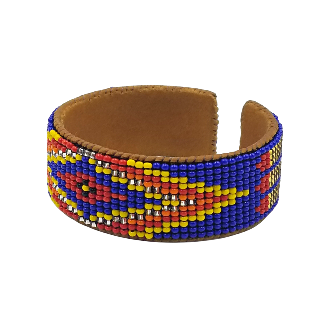 Tribal Roots Small Beaded Cuffs