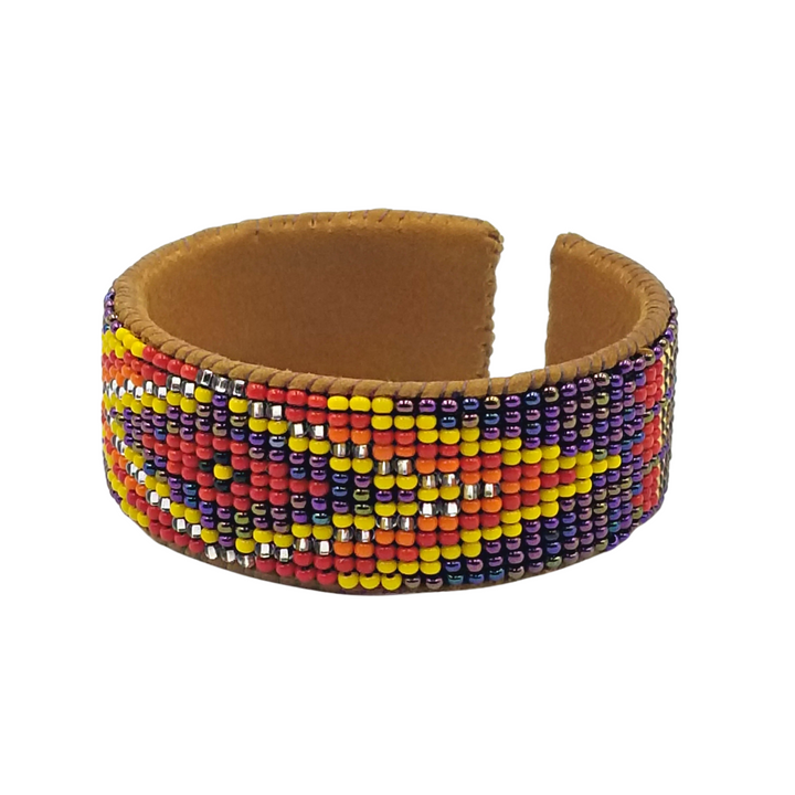 Tribal Roots Small Beaded Cuffs