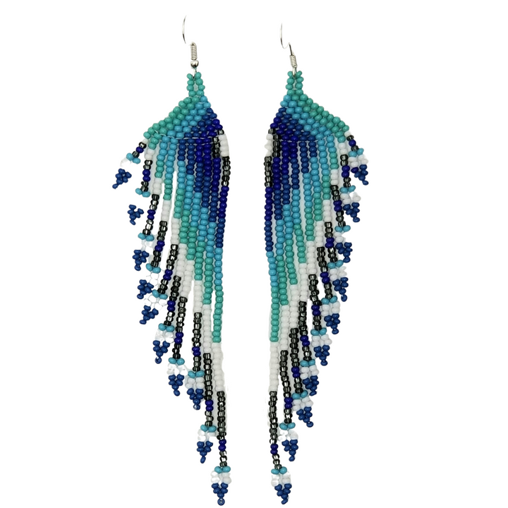 Tribal Roots Cascade Fringe Earrings