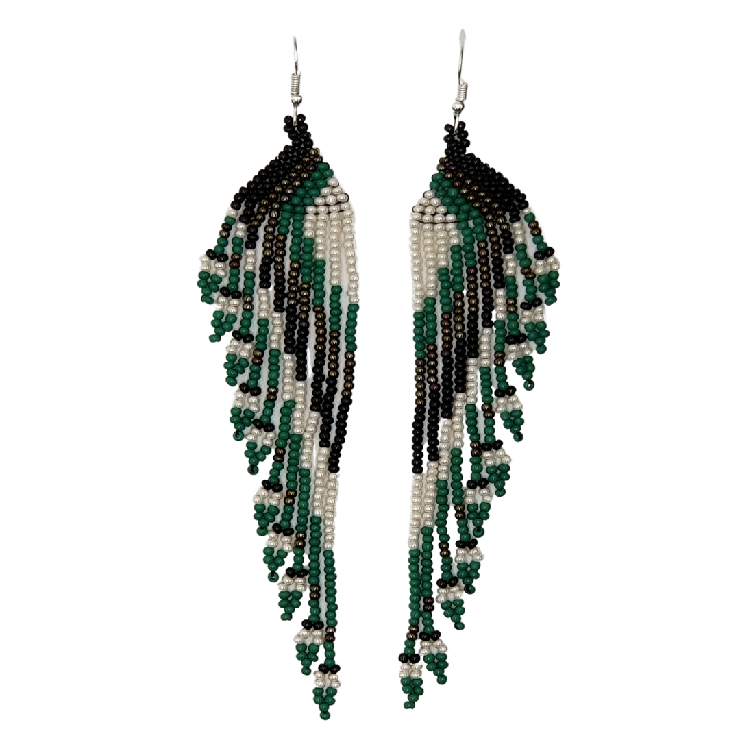 Tribal Roots Cascade Fringe Earrings