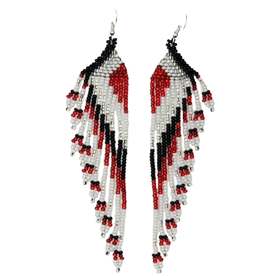 Tribal Roots Cascade Fringe Earrings