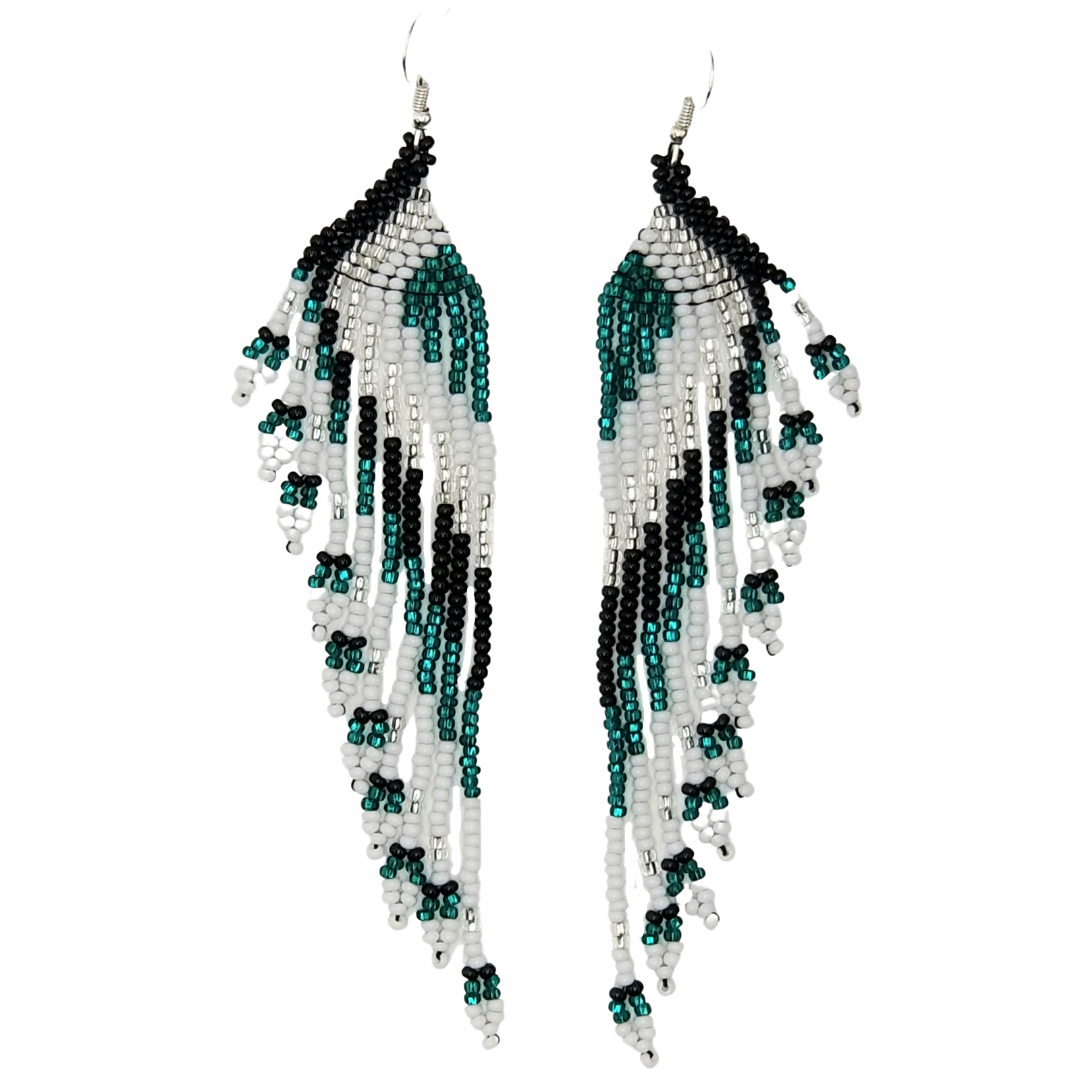 Tribal Roots Cascade Fringe Earrings