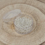 Size 11 Silver Lined Seed Beads