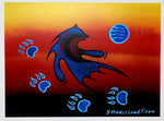"Bear Paw (2010)" Art Card by Johnny Marceland