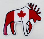 Canadian Flag Moose by Stickers Northwest