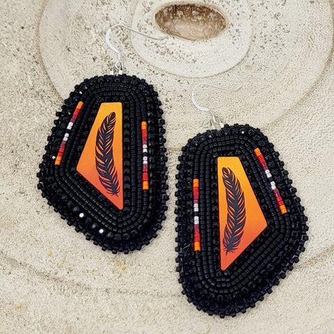 Beth Rose Designs Trapezoid Earrings