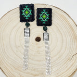 Beth Rose Designs Rhinestone Earrings