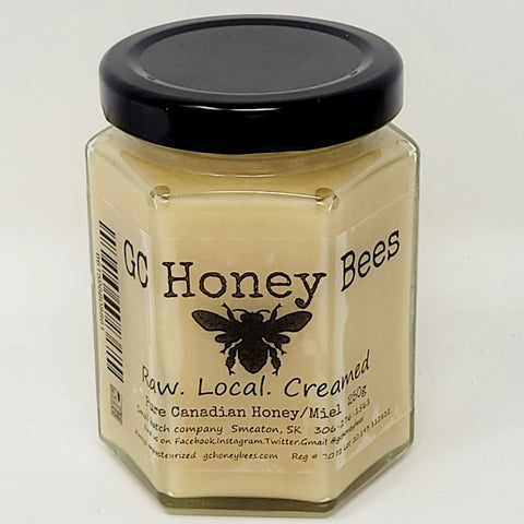 GC Honey Raw Local Creamed Honey 250g