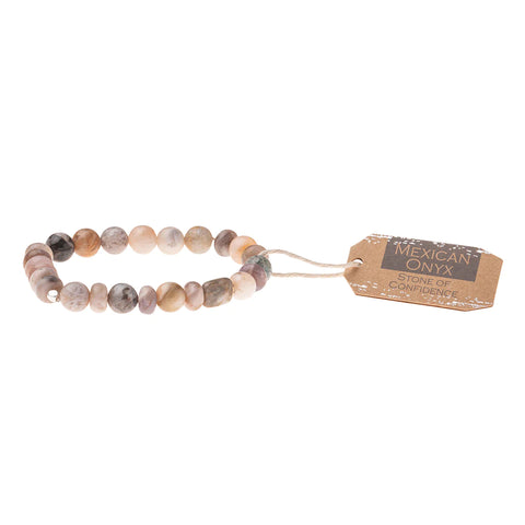 Scout Mexican Onyx Stone Bracelet - Stone of Confidence