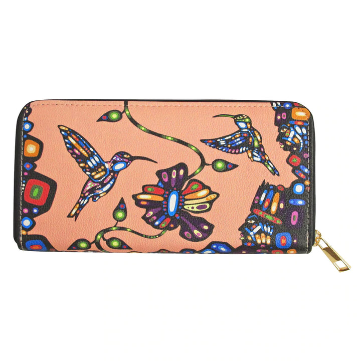 Oscardo Hummingbird Zip-Around Wallet