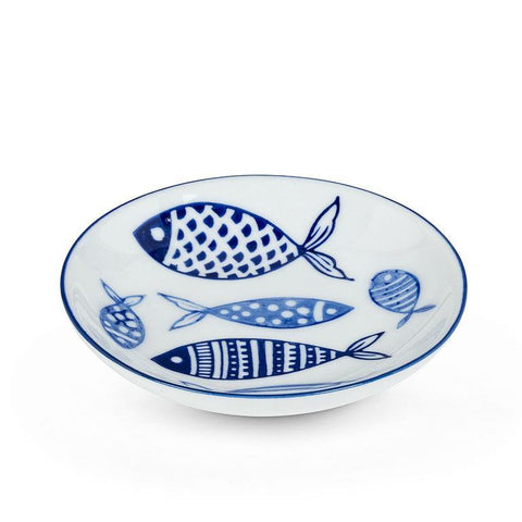 Abbott Multi Fish Round Shallow Dish