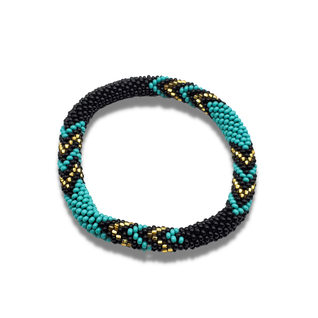 Tribal Roots Crochet Bangles