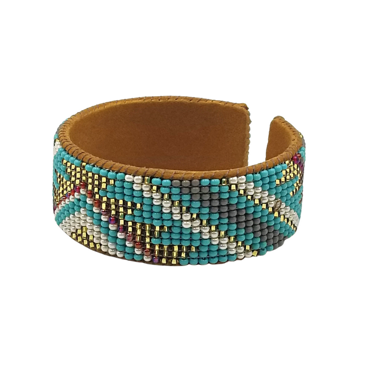 Tribal Roots Small Beaded Cuffs