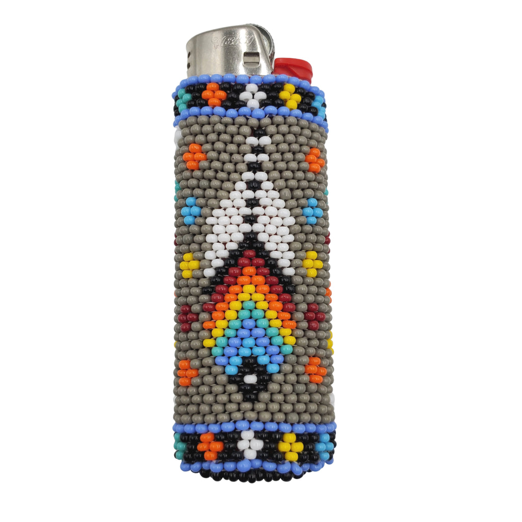 Beaded lighter case & keychain blue – Native Harvest Ojibwe Products, a  subdivision of White Earth Land Recovery Project