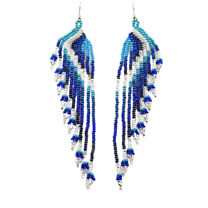 Tribal Roots Cascade Fringe Earrings