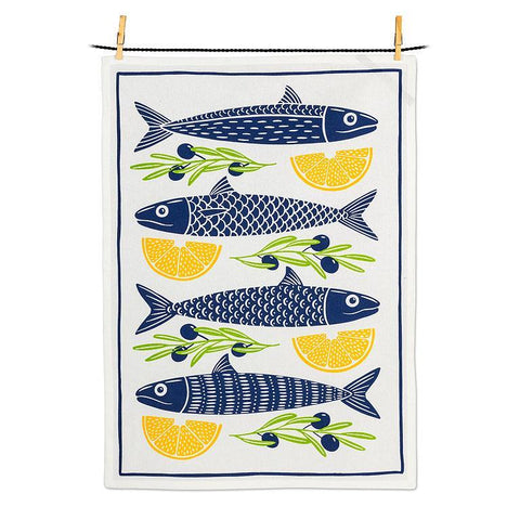 Abbott Fish & Lemon Tea Towel