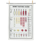 Abbott “Wine Tasting Guide” Tea Towel
