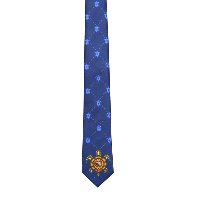 Oscardo Medicine Turtle Silk Tie