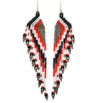 Tribal Roots Cascade Fringe Earrings
