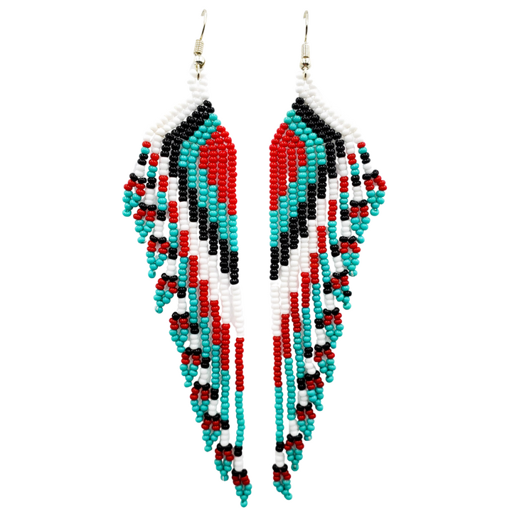 Tribal Roots Cascade Fringe Earrings