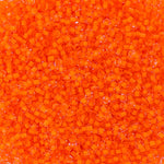 Size 11 Clear Lined Neon Seed Beads