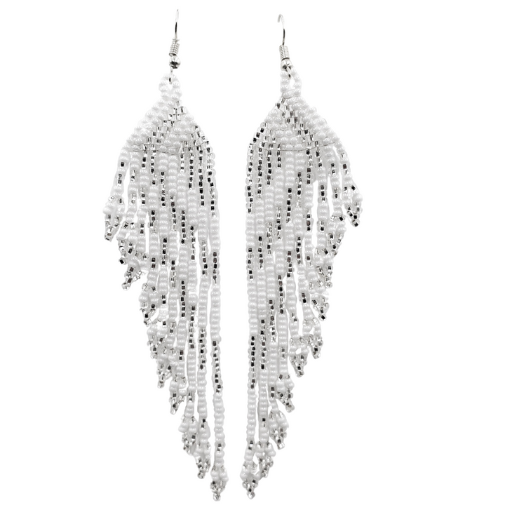 Tribal Roots Cascade Fringe Earrings