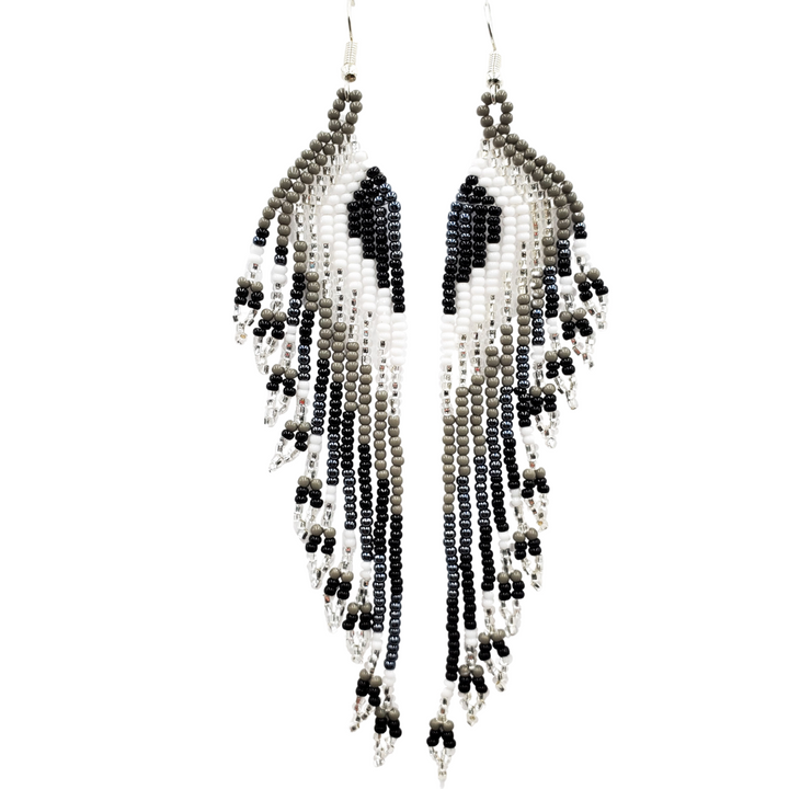 Tribal Roots Cascade Fringe Earrings