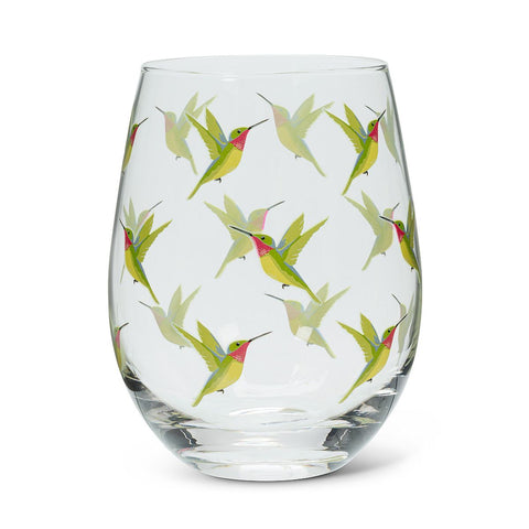 Abbot Hummingbird Stemless Wine Glass