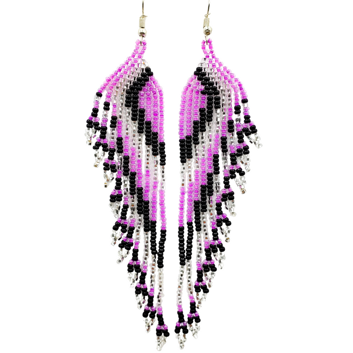 Tribal Roots Cascade Fringe Earrings