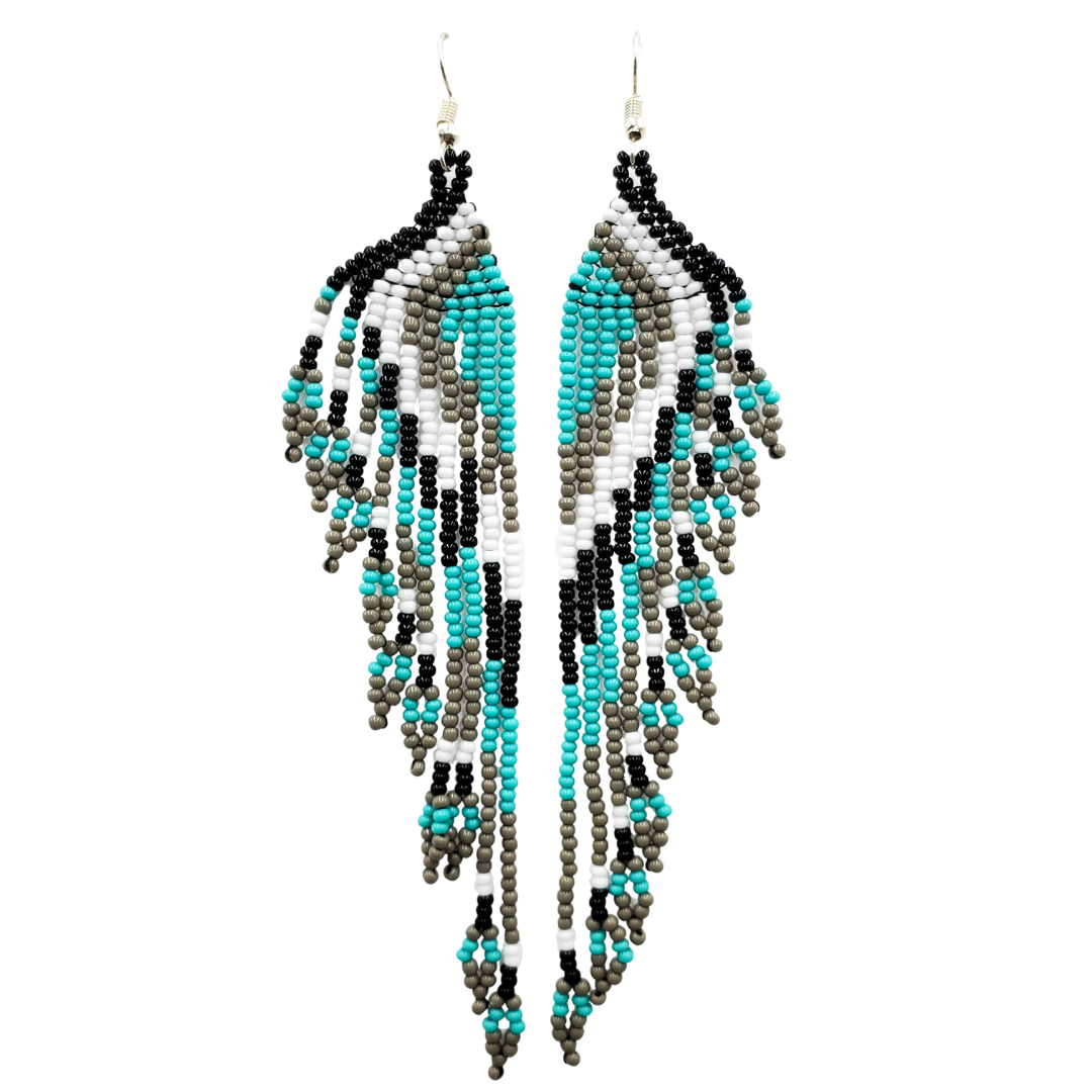 Tribal Roots Cascade Fringe Earrings