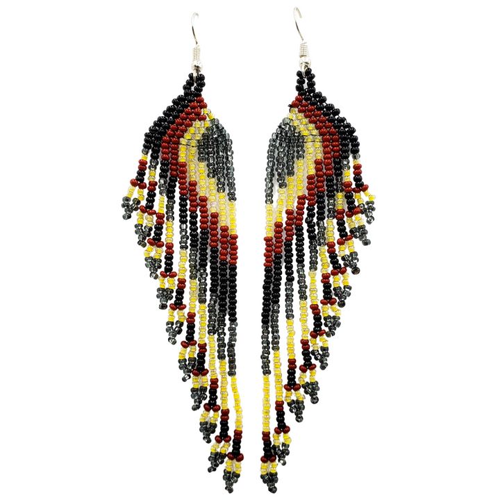 Tribal Roots Cascade Fringe Earrings