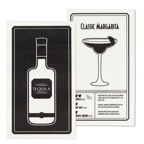 Abbott Tequila & Margarita Swedish Dishcloths