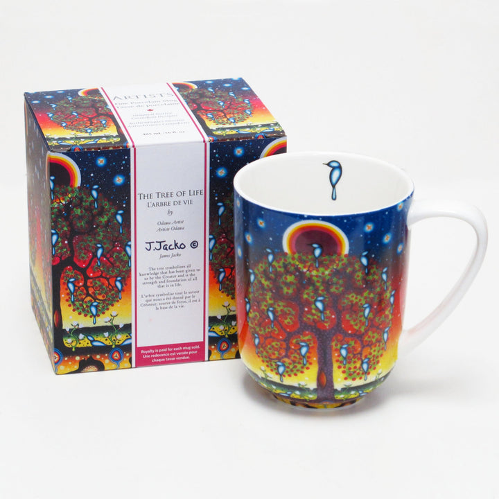 Oscardo Tree of Life Porcelain Mug - James Jacko