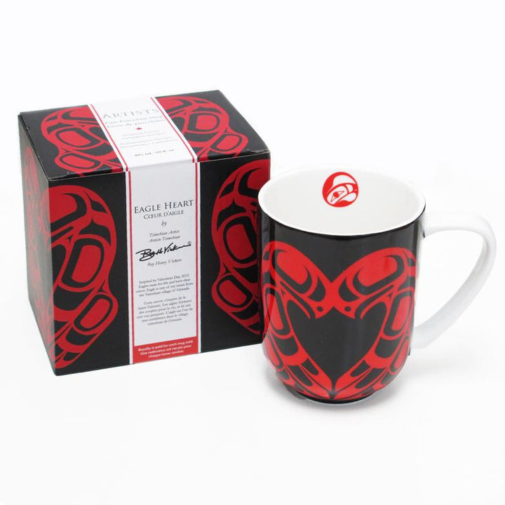 Oscardo Eagle Heart Porcelain Mug - Roy Henry Vickers