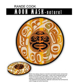 Rande Cook "Moon Mask" Rug (Natural) By Leaf Modern Gallery