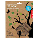 Kikkerland DIY Bird House Log Cabin