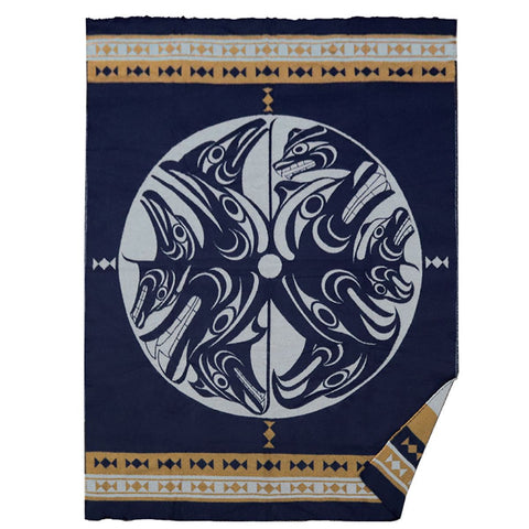 Native Northwest Woven Blanket - Harmony
