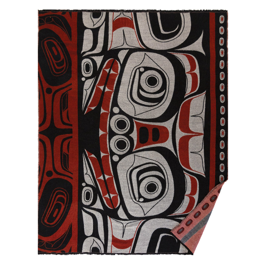 Native Northwest Woven Blanket - Matriarch Bear