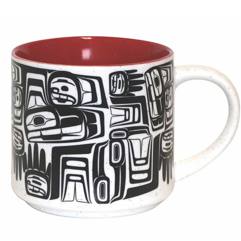 Native Northwest Ceramic Eagle Crest Mug