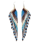 Tribal Roots Cascade Fringe Earrings