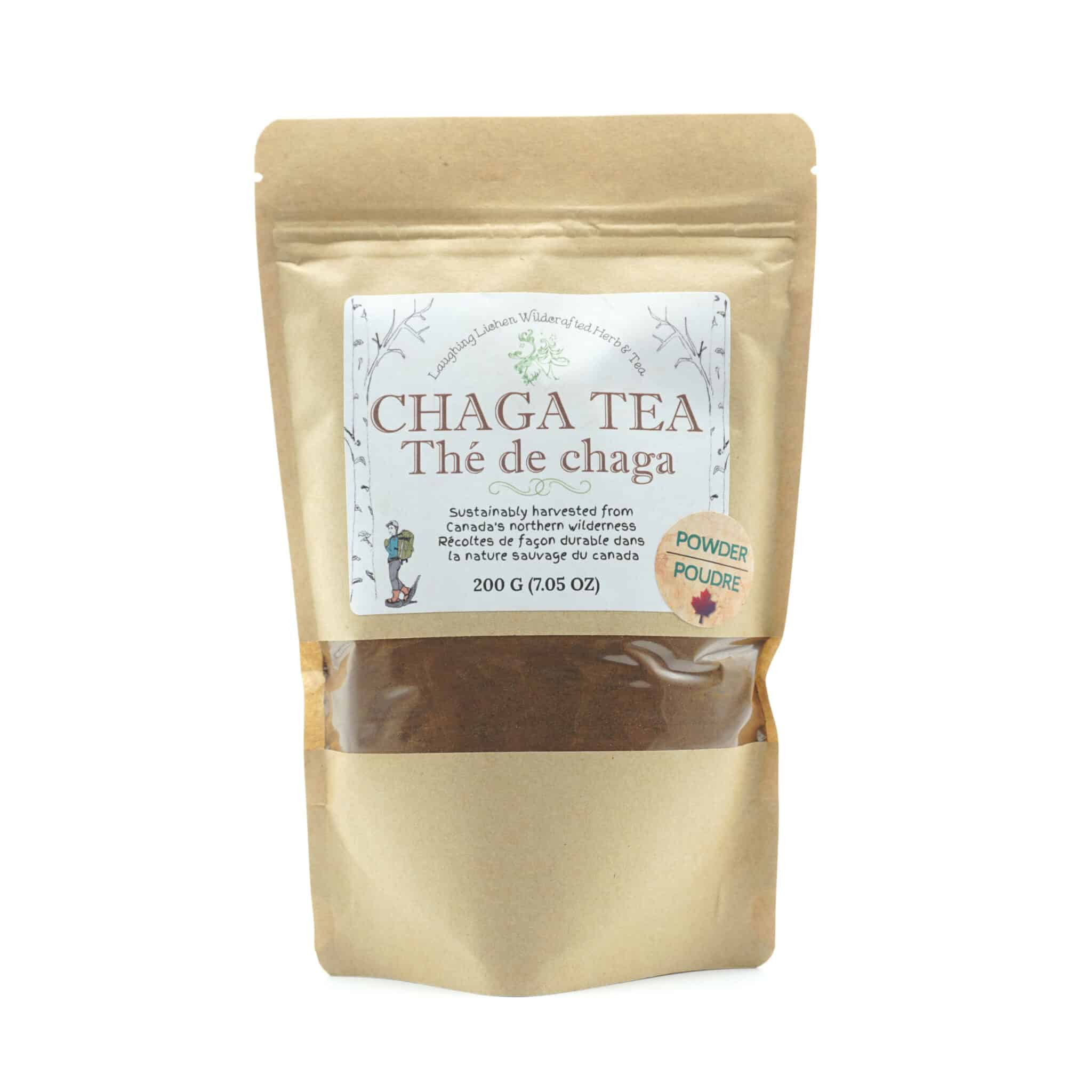 Sayan Wild Harvest Raw Chaga Mushroom Powder - 2.2 Lbs For Tea (All Natural)