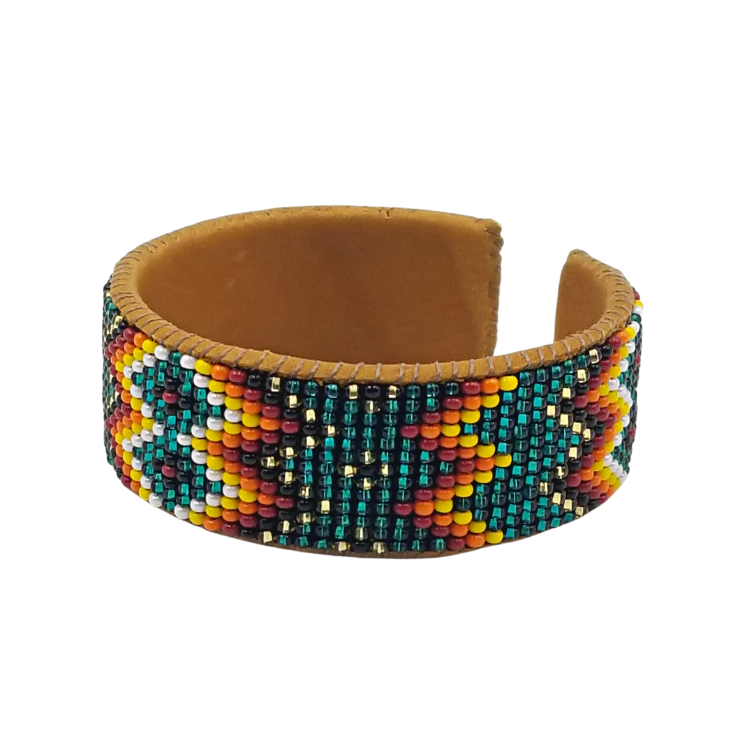 Tribal Roots Small Beaded Cuffs