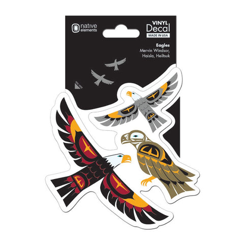 Native Northwest Eagles Premium Decal