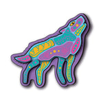 Native Northwest 3D Howling Wolf Magnet